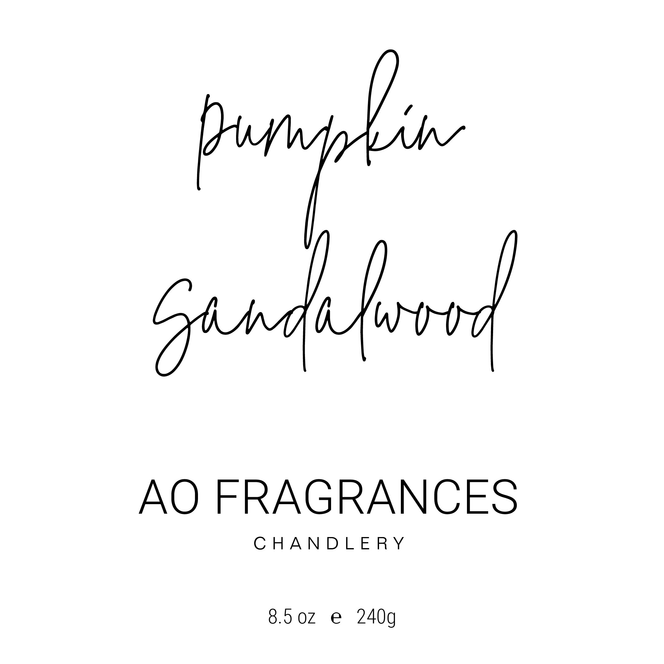 Pumpkin Sandalwood